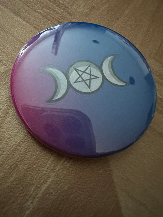 Button: Bi Wiccan