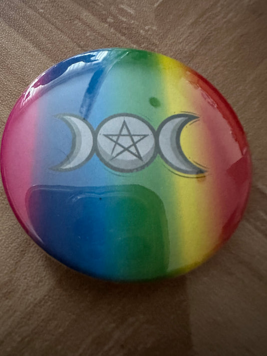 Button: Pride Wiccan